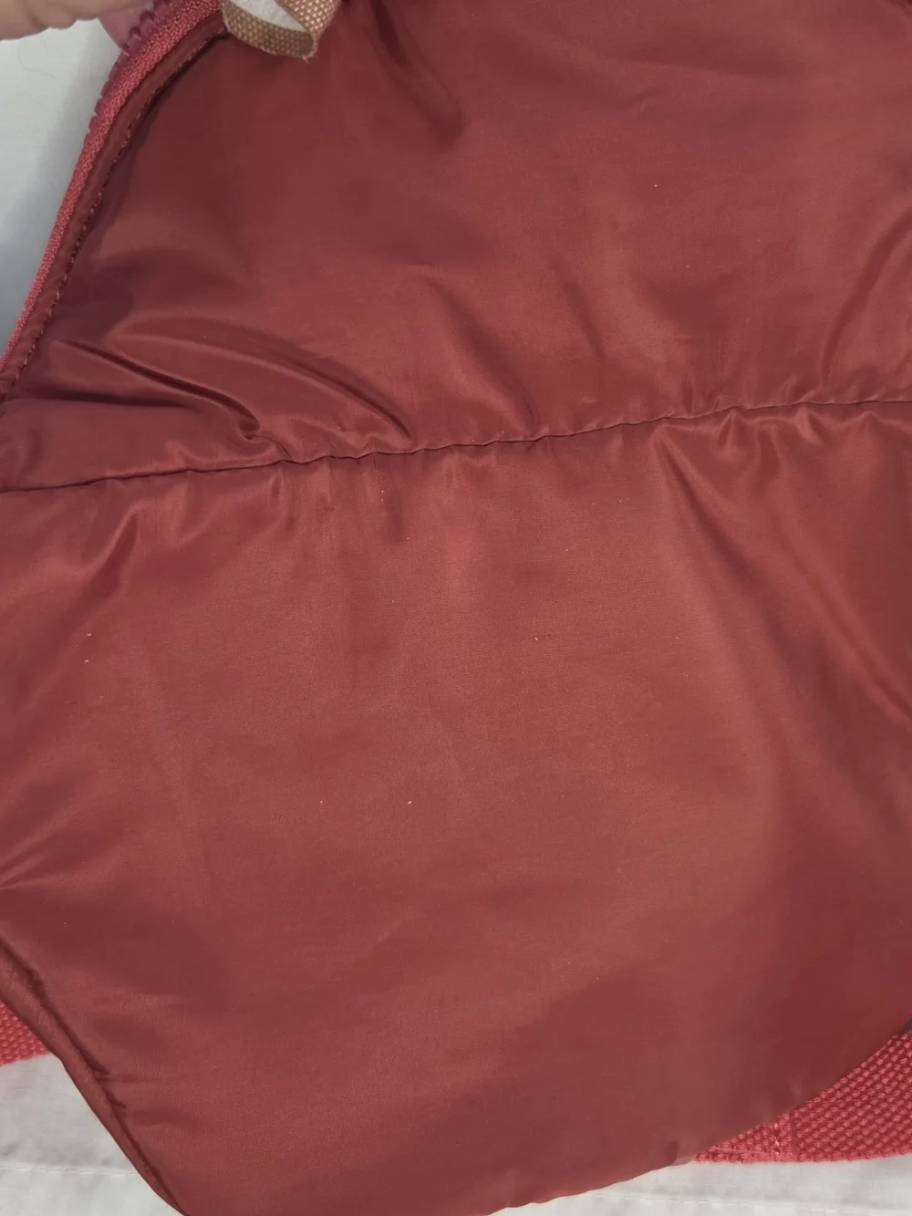 AERIE Fanny Pack In A Dusty Rose Colorway With Two Zippered Compartments GUC